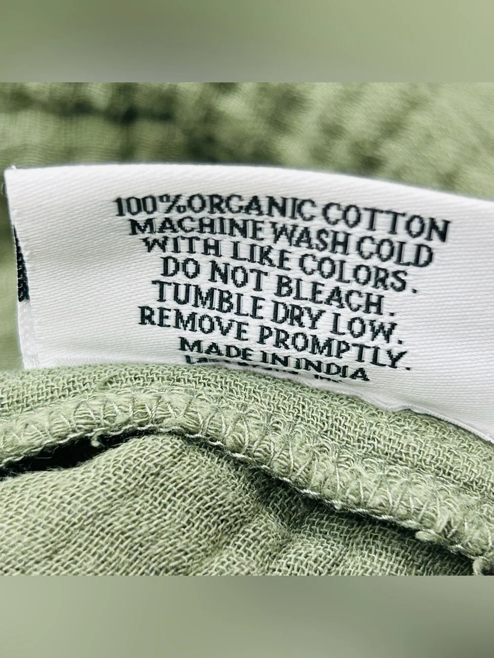QUINCE Organic Airy Gauze Duvet Cover Set King/Cal King Olive 9053